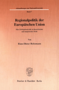 Regionalpolitik der Europäischen Union