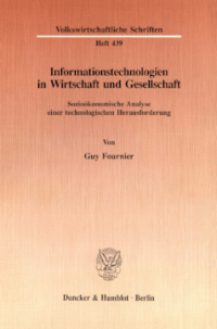 Informationstechnologien in Wirtschaft und Gesellschaft
