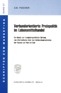 Verbundorientierte Preispolitik im Lebensmittelhandel