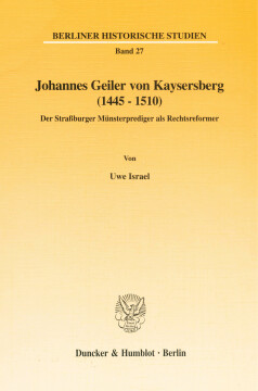 Johannes Geiler von Kaysersberg (1445–1510)