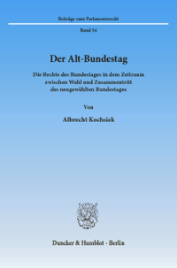 Der Alt-Bundestag
