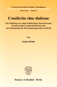 Condictio sine datione