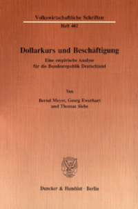 Dollarkurs und Beschäftigung