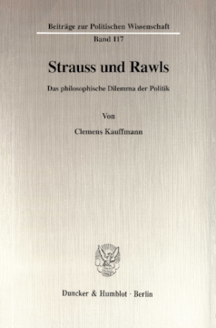 Strauss und Rawls