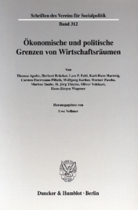 Ökonomische und politische Grenzen von Wirtschaftsräumen