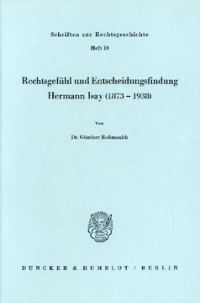 Rechtsgefühl und Entscheidungsfindung