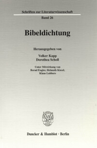 Bibeldichtung