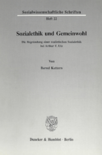 Sozialethik und Gemeinwohl