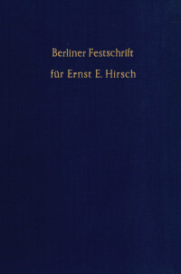 Berliner Festschrift