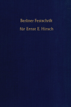 Berliner Festschrift