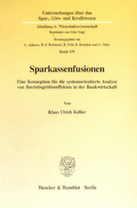 Sparkassenfusionen