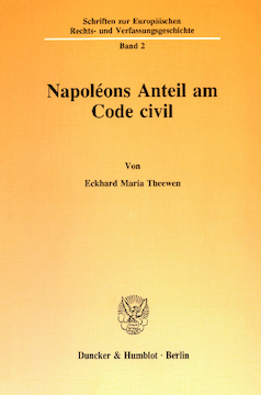 Napoléons Anteil am Code civil