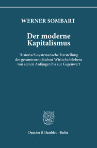 Der moderne Kapitalismus
