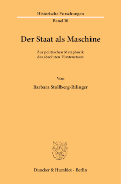 Der Staat als Maschine Der Staat als Maschine