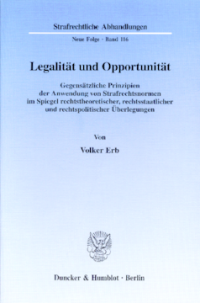 Legalität und Opportunität