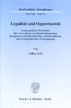 Legalität und Opportunität