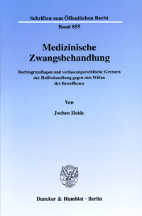 Medizinische Zwangsbehandlung
