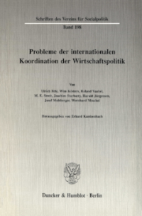 Probleme der Internationalen Koordination der Wirtschaftspolitik