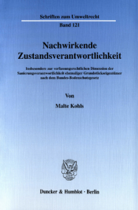Nachwirkende Zustandsverantwortlichkeit