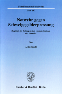 Notwehr gegen Schweigegelderpressung