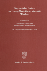 Biographisches Lexikon der Ludwig-Maximilians-Universität München