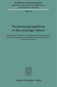 Wachstumsperspektiven in den neunziger Jahren