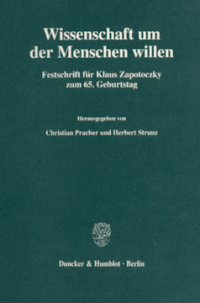 Wissenschaft um der Menschen willen