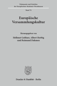 Europäische Versammlungskultur