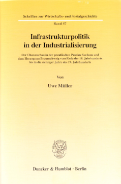 Infrastrukturpolitik in der Industrialisierung