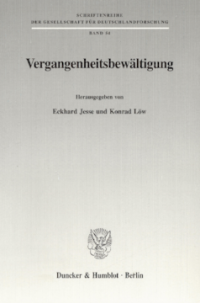 Vergangenheitsbewältigung