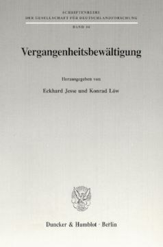Vergangenheitsbewältigung Vergangenheitsbewältigung