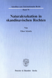 Naturalexekution in skandinavischen Rechten