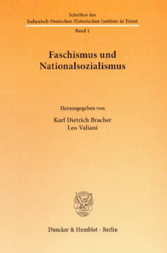 Faschismus und Nationalsozialismus