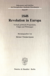 1848 - Revolution in Europa