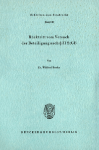 Rücktritt vom Versuch der Beteiligung nach § 31 StGB