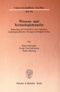 Wissens- und Technologietransfer
