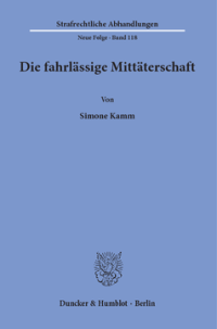 Die fahrlässige Mittäterschaft
