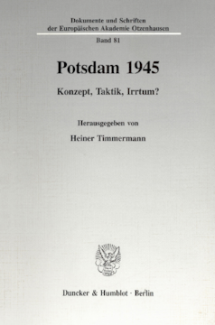 Potsdam 1945 Potsdam 1945