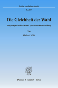 Die Gleichheit der Wahl