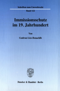Immissionsschutz im 19. Jahrhundert