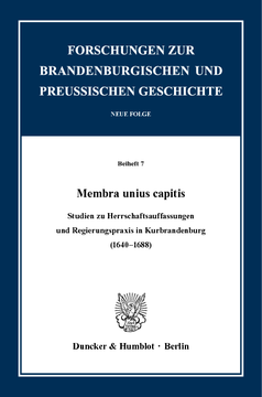 Membra unius capitis Membra unius capitis