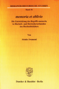 memoria et oblivio
