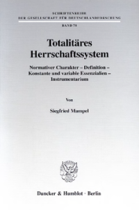Totalitäres Herrschaftssystem