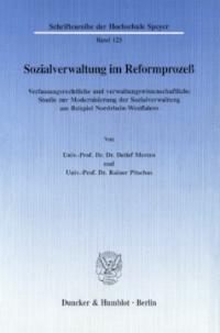 Sozialverwaltung im Reformprozeß