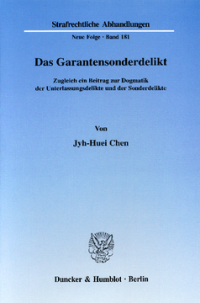 Das Garantensonderdelikt