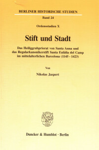 Stift und Stadt