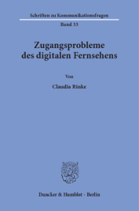 Zugangsprobleme des digitalen Fernsehens