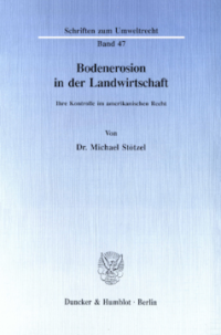 Bodenerosion in der Landwirtschaft