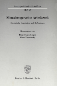 Menschengerechte Arbeitswelt
