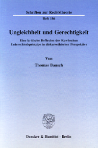 Ungleichheit und Gerechtigkeit